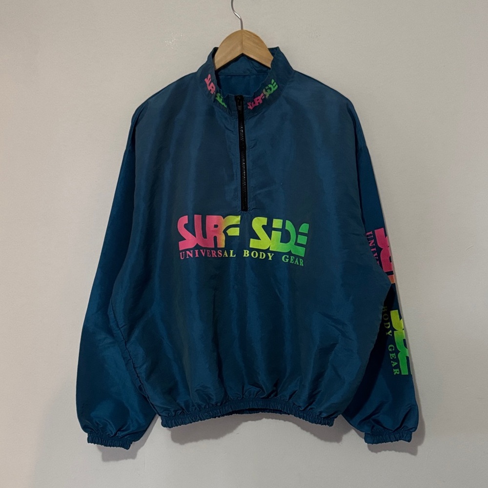 Vintage Surf Side Universal Body Gear Windbreaker / Large / 90s